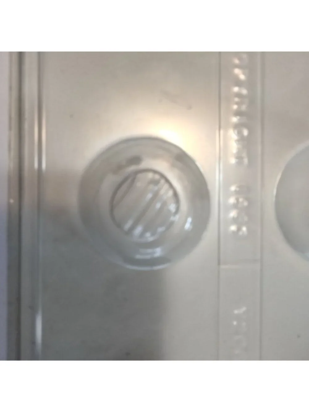Round Candy Mold Textured Heart Top Wedding Shower
